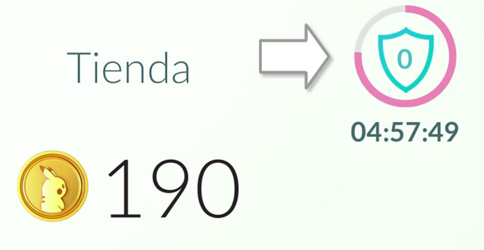 Icono para reclamar POkémonedas